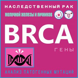 Анализ генов BRCA1 и BRCA2 для выявления синдрома наследственного рака молочной железы и яичника