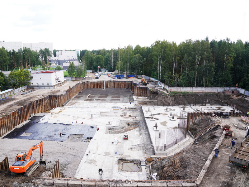 Началась закладка фундамента нового клинического корпуса НМИЦ онкологии им. Н.Н. Петрова