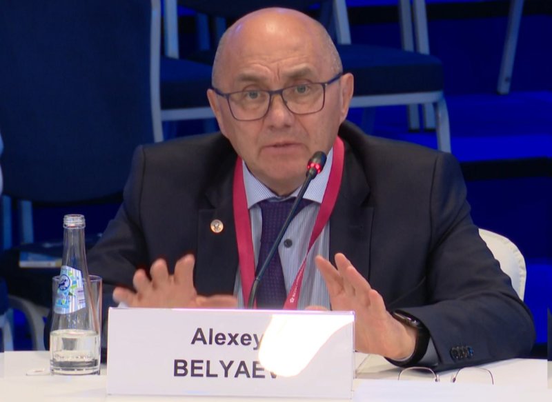 Алексей Михайлович Беляев выступил на ПМЭФ-2023 