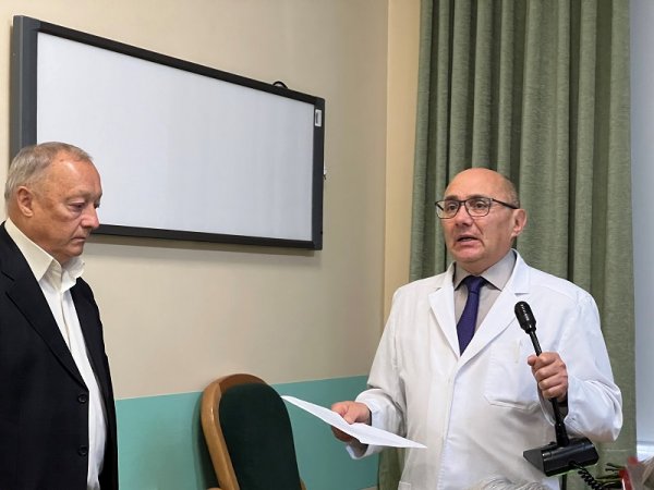 Доктору медицинских наук Георгию Ивановичу Гафтону присвоено почетное звание «Заслуженный врач Российской Федерации»