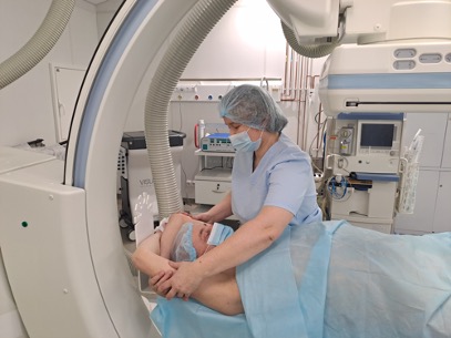 Правильное и комфортное расположение пациента