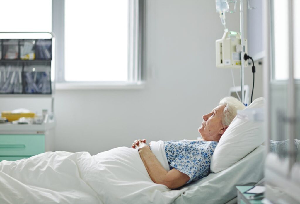 Пожилая пациентка