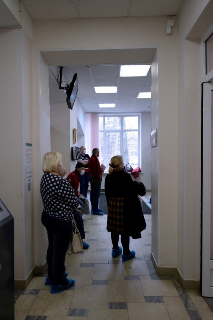 в поликлинике в поликлинике