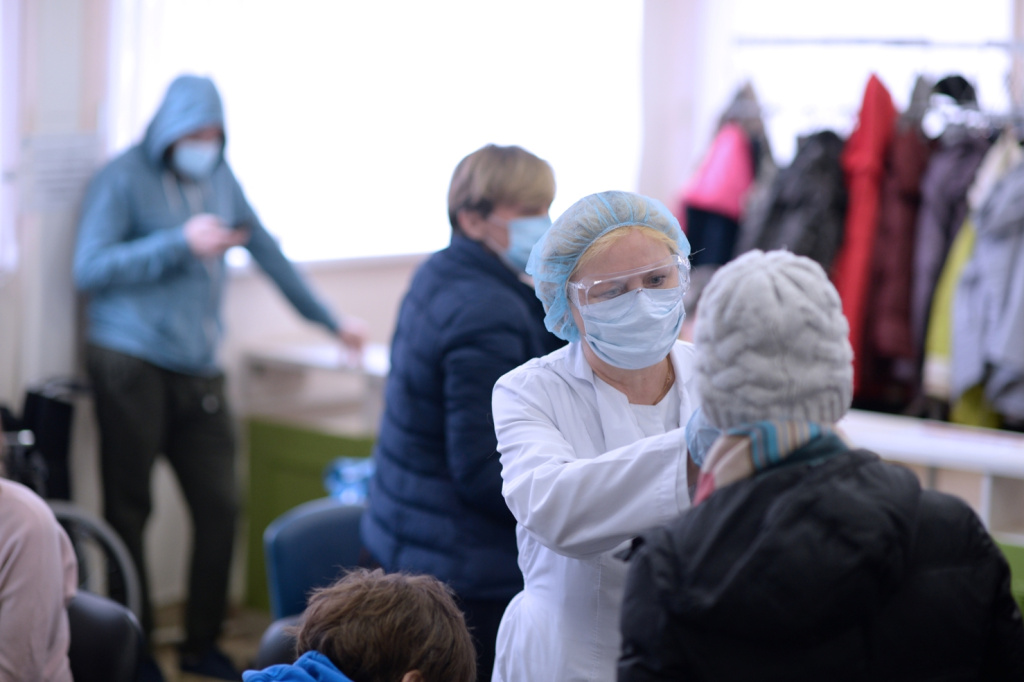 в поликлинике в поликлинике